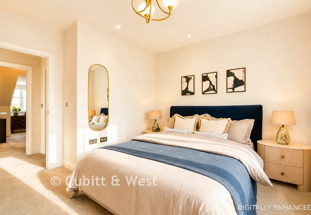 Bedroom 1 - Ocean Villas, Sea Road, Rustington, West Sussex - Wards of Kent