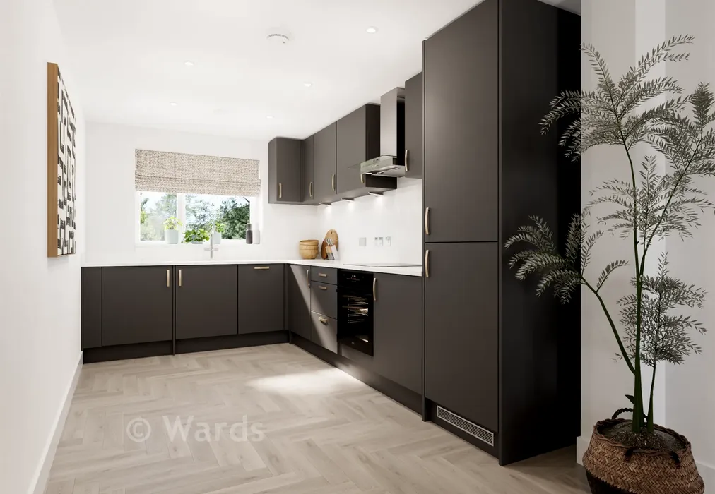 Kitchen - The Appledore, Victoria Bay, Victoria Road West, Littlestone, Kent - Wards of Kent
