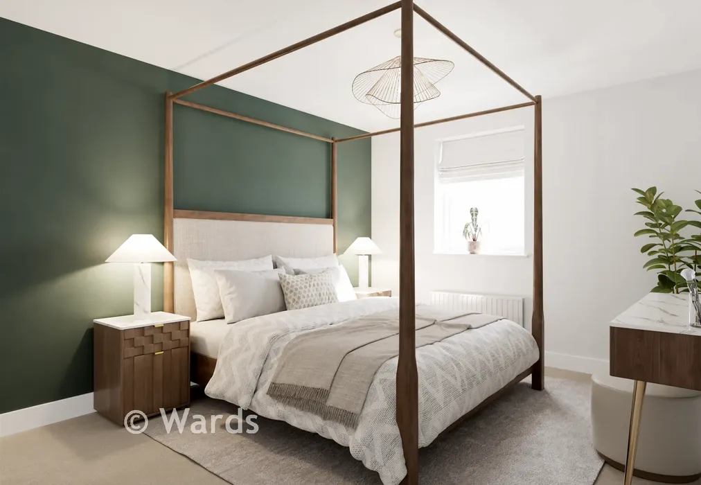 Bedroom 1 - The Brookland, Victoria Bay, Victoria Road West, Littlestone, Kent - Wards of Kent