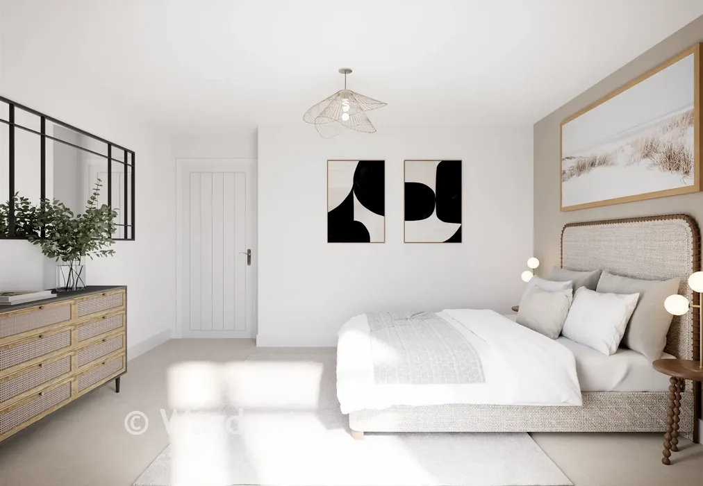 Bedroom 2 - The Aldington, Victoria Bay, Victoria Road West, Littlestone, Kent - Wards of Kent