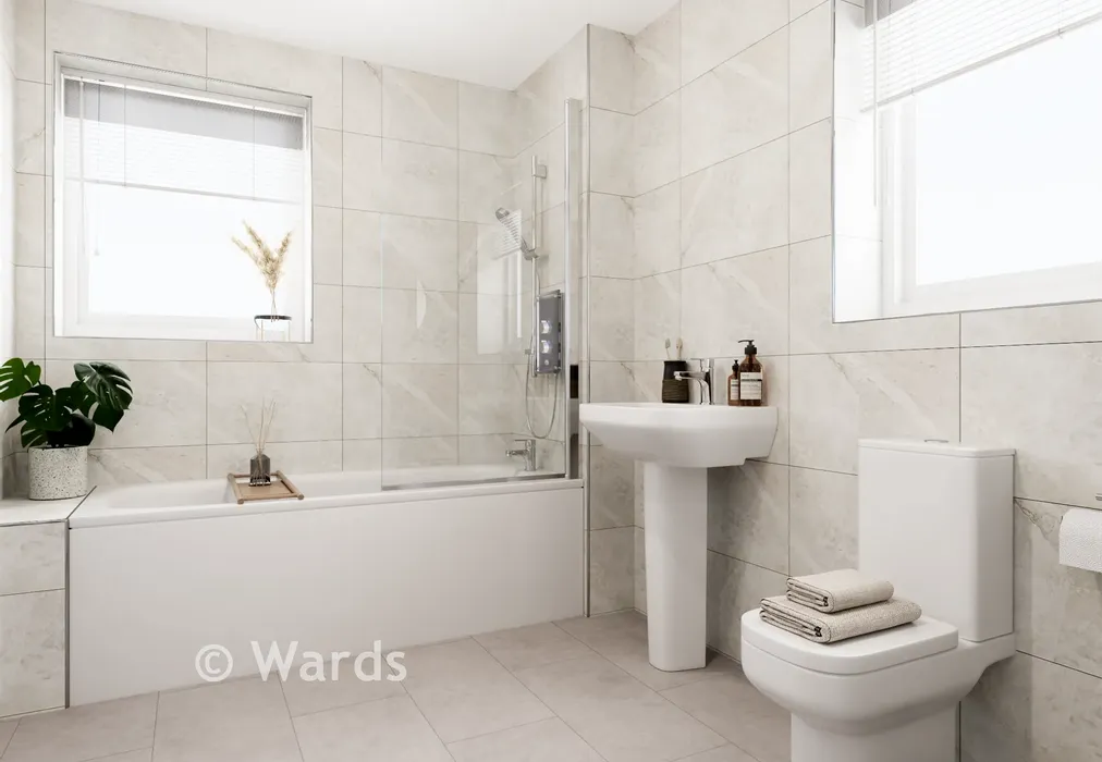 Bathroom - The Aldington, Victoria Bay, Victoria Road West, Littlestone, Kent - Wards of Kent