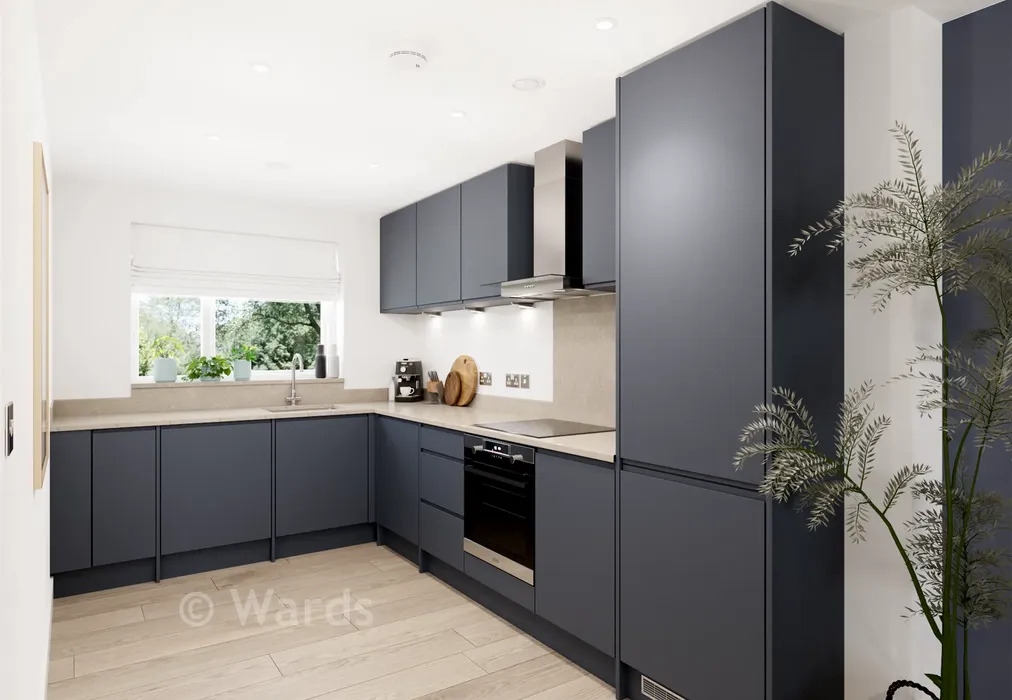 Kitchen - The Burmash, Victoria Bay, Victoria Road West, Littlestone, Kent - Wards of Kent