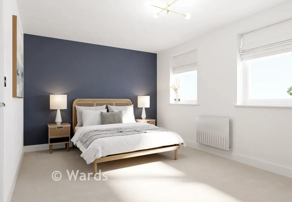 Bedroom 2 - The Burmash, Victoria Bay, Victoria Road West, Littlestone, Kent - Wards of Kent