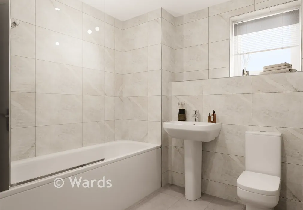 Bathroom - The Burmash, Victoria Bay, Victoria Road West, Littlestone, Kent - Wards of Kent
