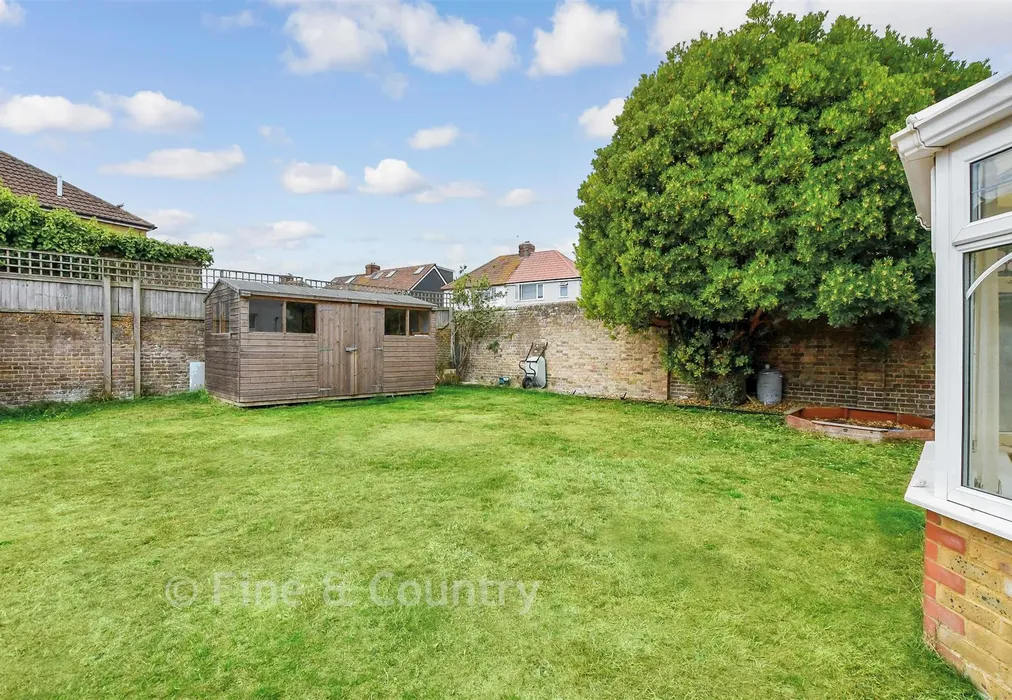 Rear Garden - St. Richard's Road, Deal, Kent - Wards of Kent