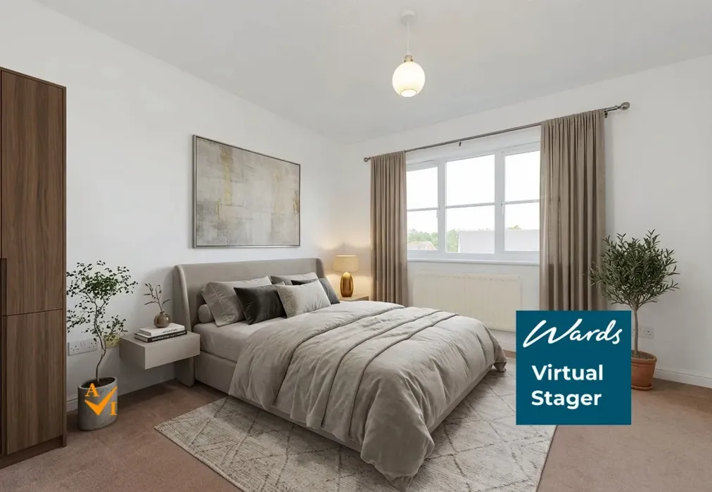 Bedroom 1 (Contemporary style) - Sallow Close, St. Mary's Island, Chatham, Kent - Wards of Kent