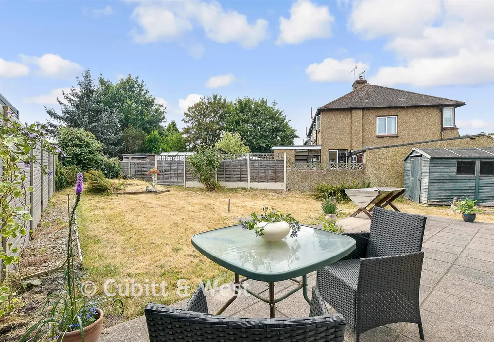 Rear Garden - Fairhaven Road, Redhill, Surrey - Wards of Kent