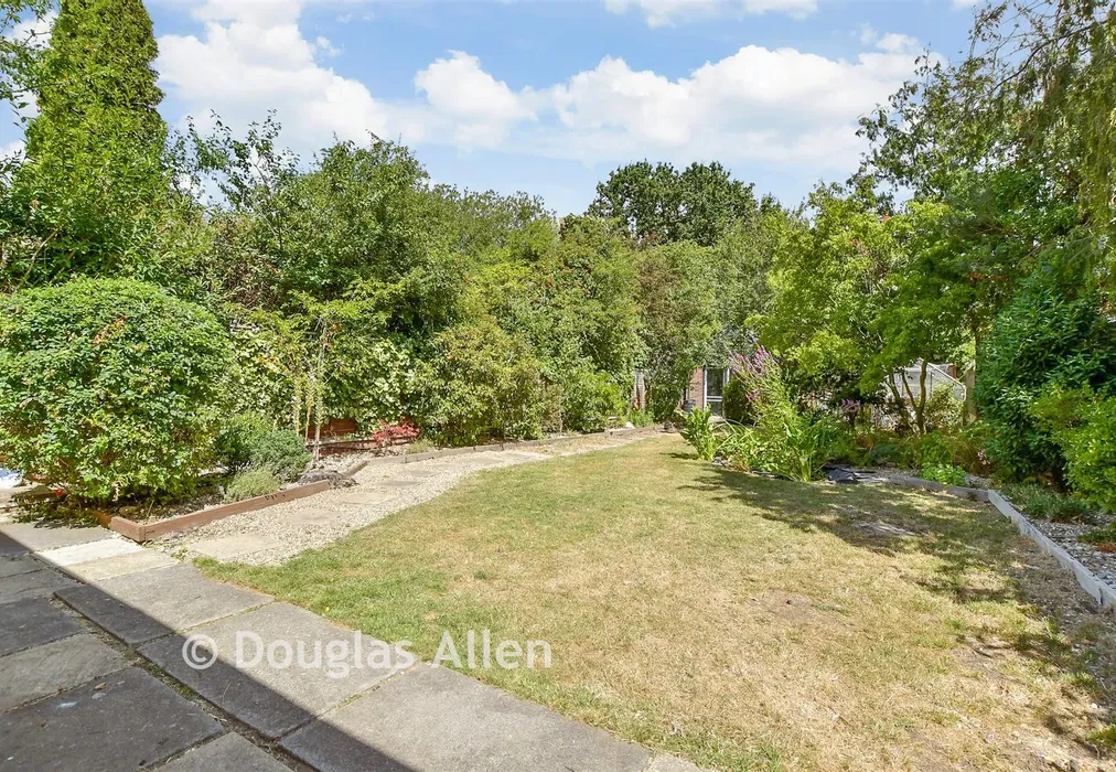 Rear Garden - Coleridge Road, Romford, Essex - Wards of Kent