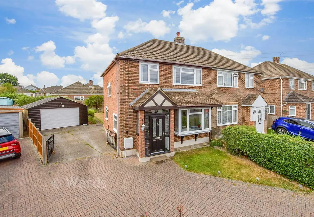 Front Elevation (Web) - Heathside Avenue, Coxheath, Maidstone, Kent - Wards of Kent