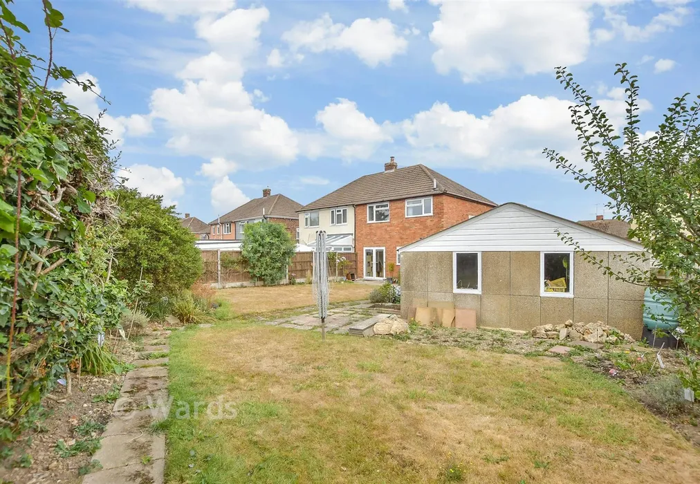 Rear Elevation - Heathside Avenue, Coxheath, Maidstone, Kent - Wards of Kent