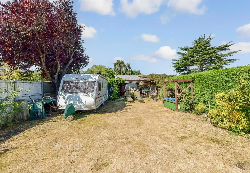 Rear Garden - Grove Gardens, Margate, Kent - Wards of Kent