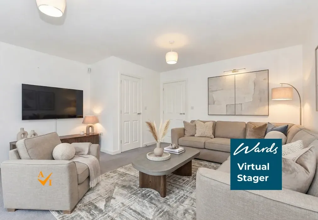 Lounge (Contemporary style) - College Row, Ashford, Kent - Wards of Kent