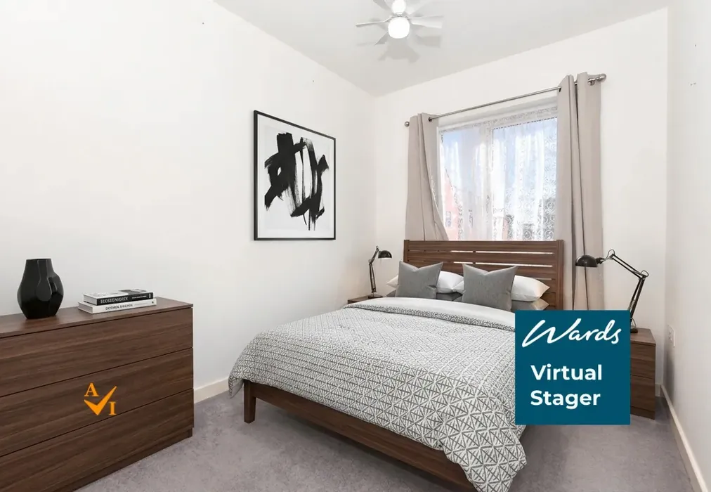 Bedroom 2 (Modern style) - College Row, Ashford, Kent - Wards of Kent