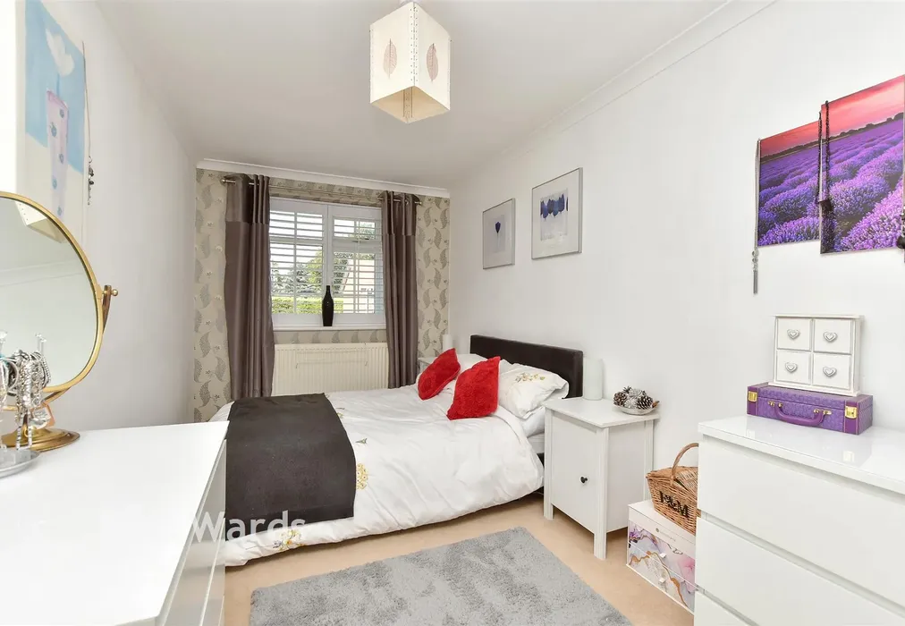 Bedroom 1 - Meadow Close, Walderslade, Chatham, Kent - Wards of Kent