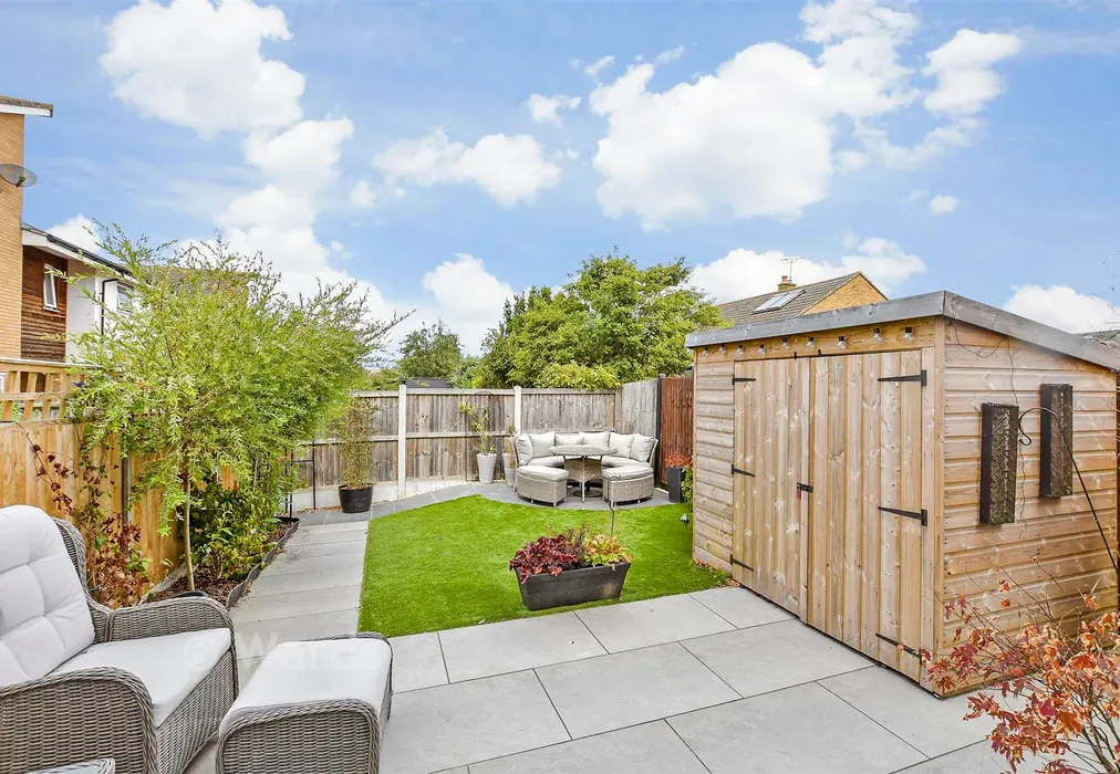 Rear Garden - Olympia Way, Whitstable, Kent - Wards of Kent