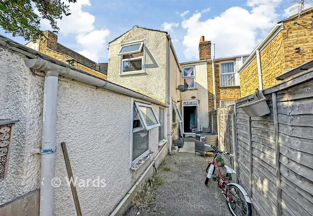 Rear Elevation - Alma Street, Sheerness, Kent - Wards of Kent