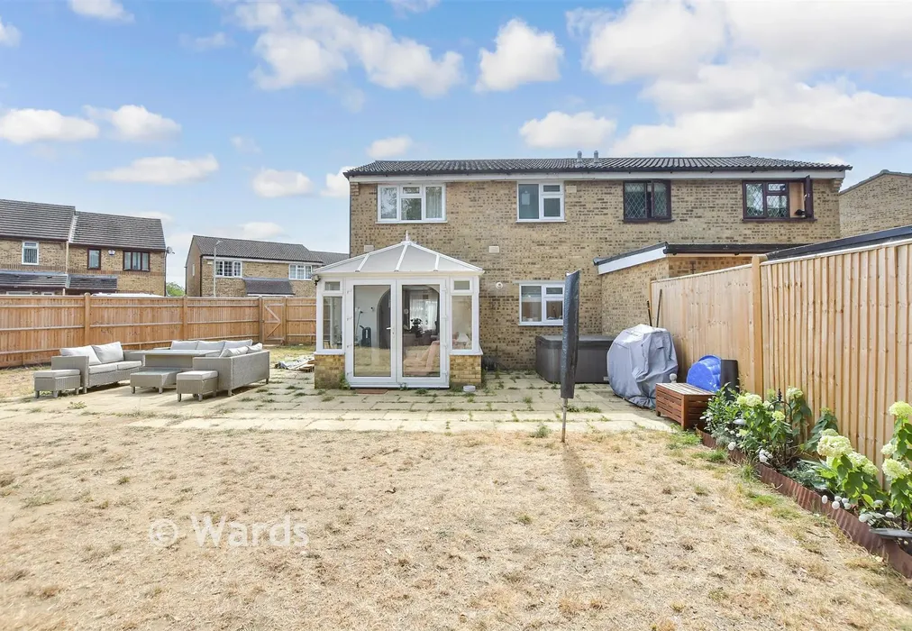 Rear Elevation - Woodlea, Leybourne, Kent - Wards of Kent