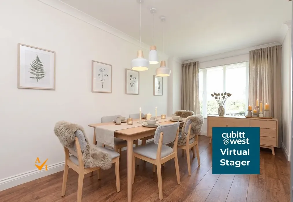 Dining Room (Nordic style) - Stonefield Close, Crawley, West Sussex - Wards of Kent