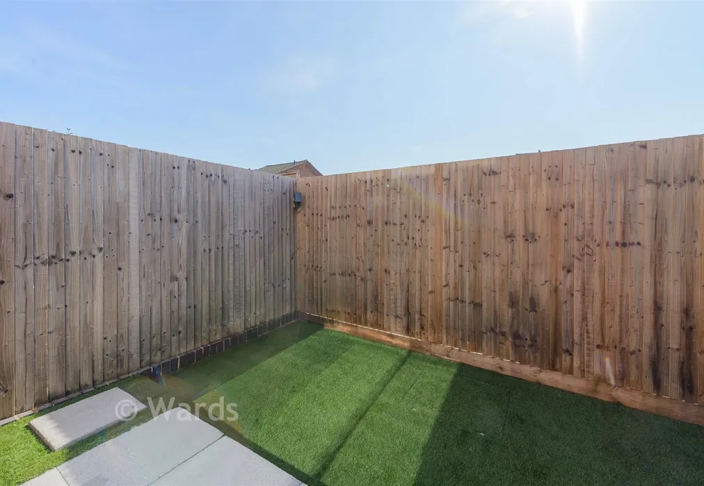 Rear Garden - Resolution Close, Walderslade, Chatham, Kent - Wards of Kent