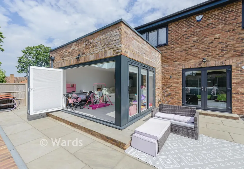 Rear Elevation - Kirkdale Close, Lords Wood, Chatham, Kent - Wards of Kent