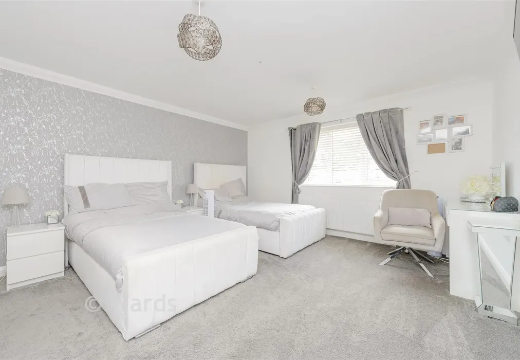 Bedroom 2 - Kirkdale Close, Lords Wood, Chatham, Kent - Wards of Kent