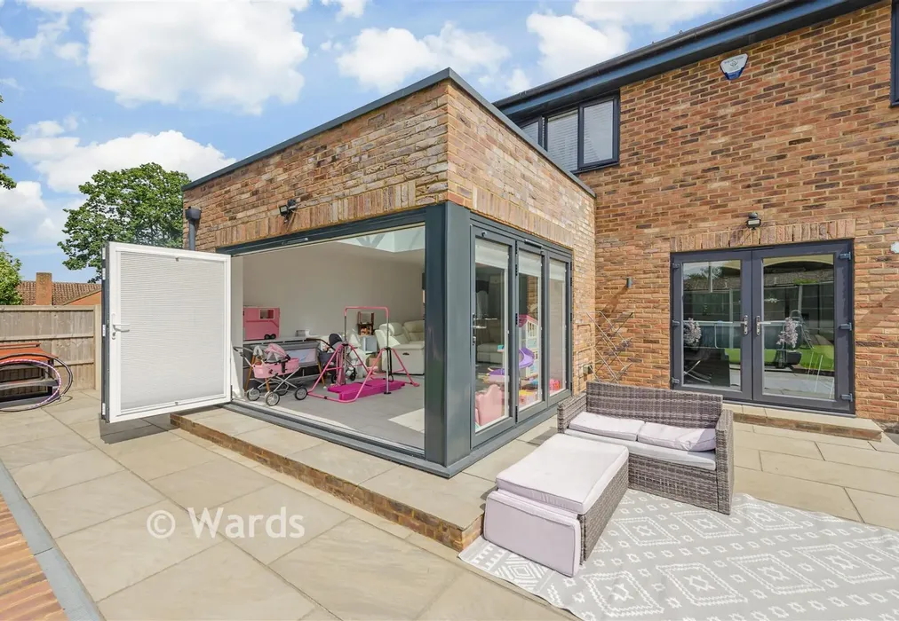 Rear Elevation - Kirkdale Close, Lords Wood, Chatham, Kent - Wards of Kent