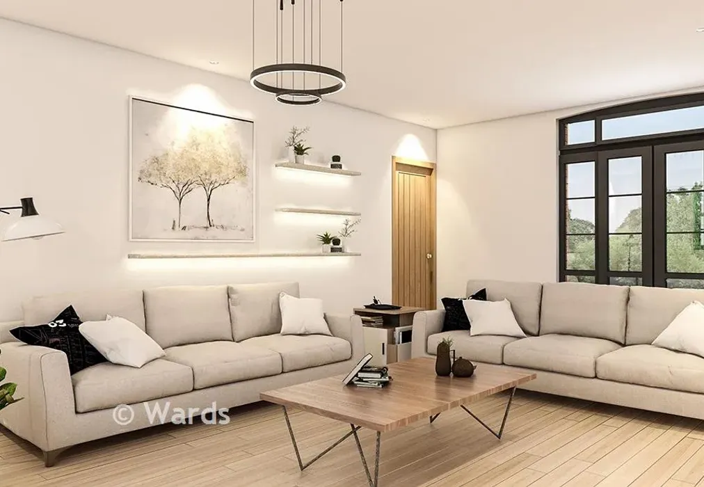 Lounge CGI - Chittendens Lane, St. Mary In The Marsh, Kent - Wards of Kent