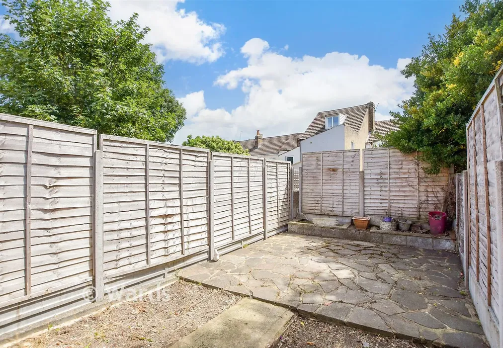 Rear Garden - Fox Street, Gillingham, Kent - Wards of Kent