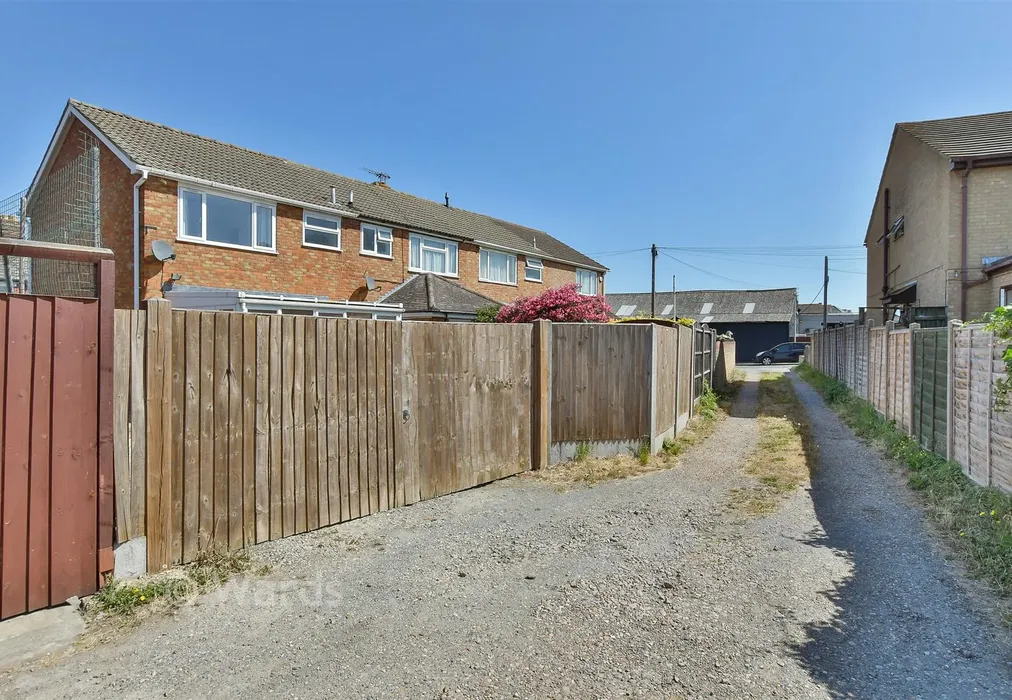 Rear Access - Queenborough Road, Halfway, Sheerness, Kent - Wards of Kent