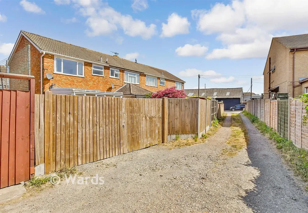 Rear Access - Queenborough Road, Halfway, Sheerness, Kent - Wards of Kent