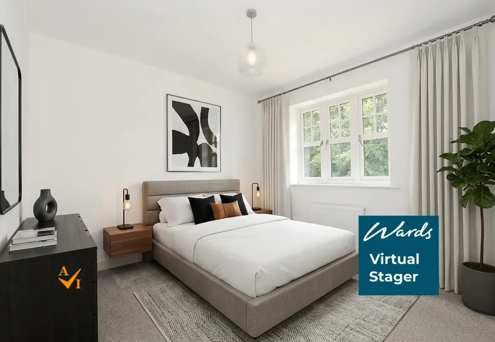 Bedroom 1 (Modern style) - Bermelie Fields, Barming, Maidstone, Kent - Wards of Kent