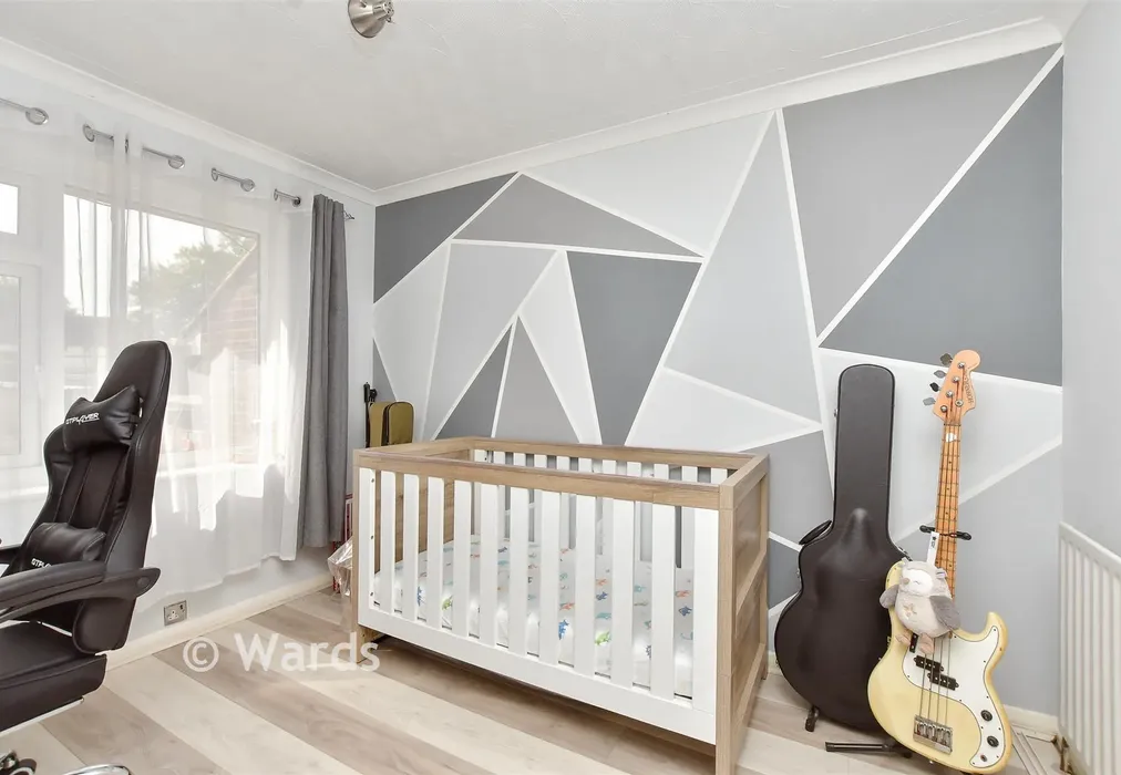Bedroom 2 - Scotby Avenue, Walderslade, Chatham, Kent - Wards of Kent