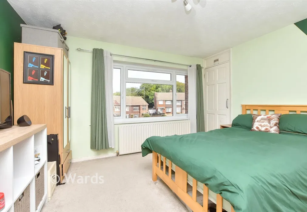 Bedroom 1 - Scotby Avenue, Walderslade, Chatham, Kent - Wards of Kent
