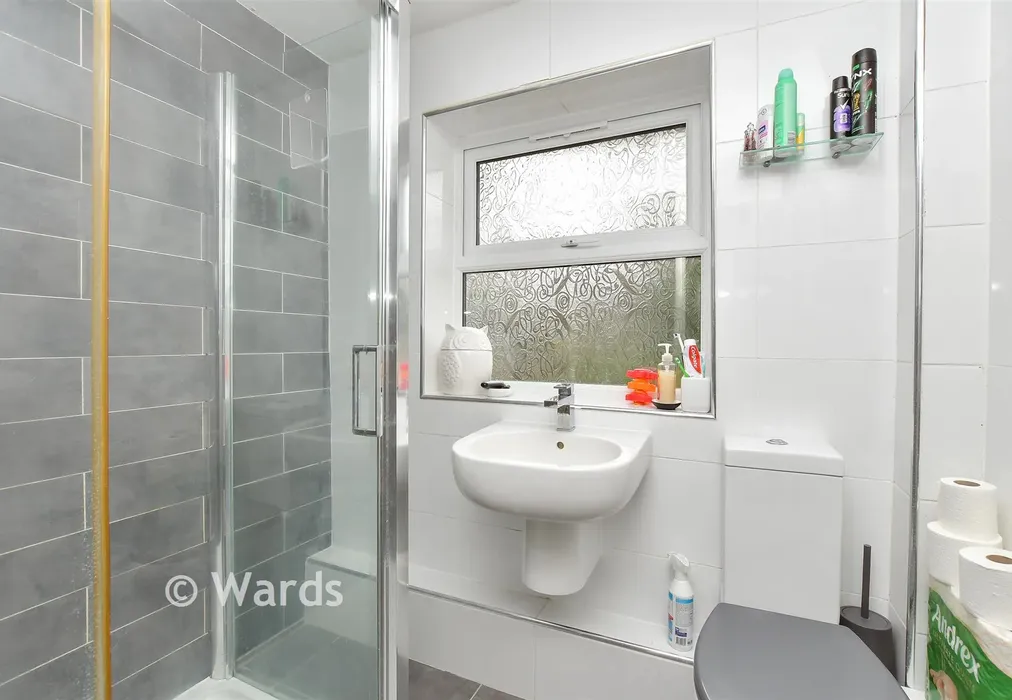 Shower Room - Scotby Avenue, Walderslade, Chatham, Kent - Wards of Kent