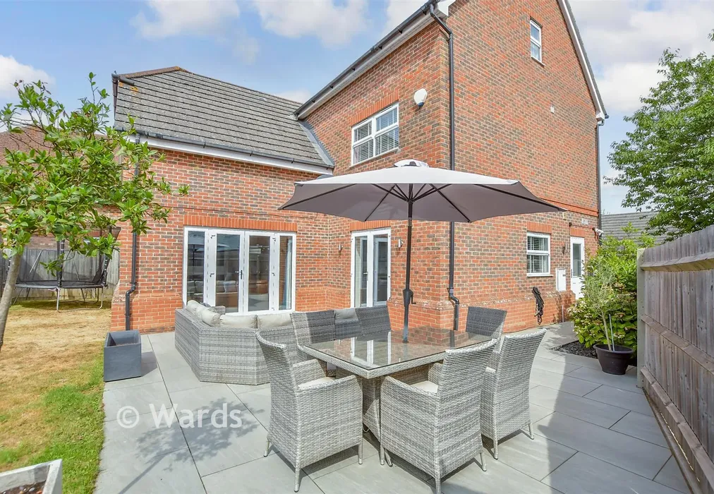 Rear Elevation - Quindell Place, Kings Hill, Kent - Wards of Kent