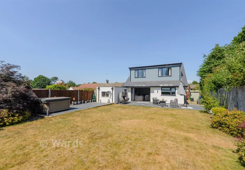 Rear Elevation - Symonds Close, West Kingsdown, Sevenoaks, Kent - Wards of Kent
