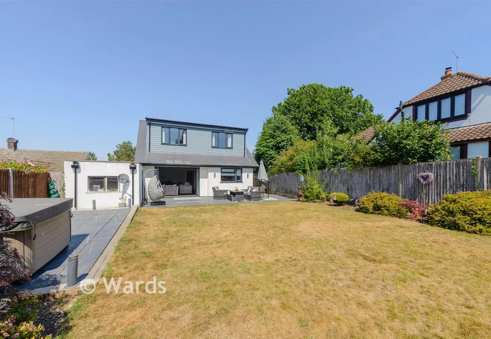 Rear Elevation - Symonds Close, West Kingsdown, Sevenoaks, Kent - Wards of Kent