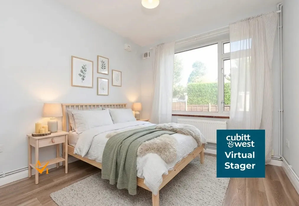 Bedroom 2 (Nordic style) - Tupwood Lane, Caterham, Surrey - Wards of Kent