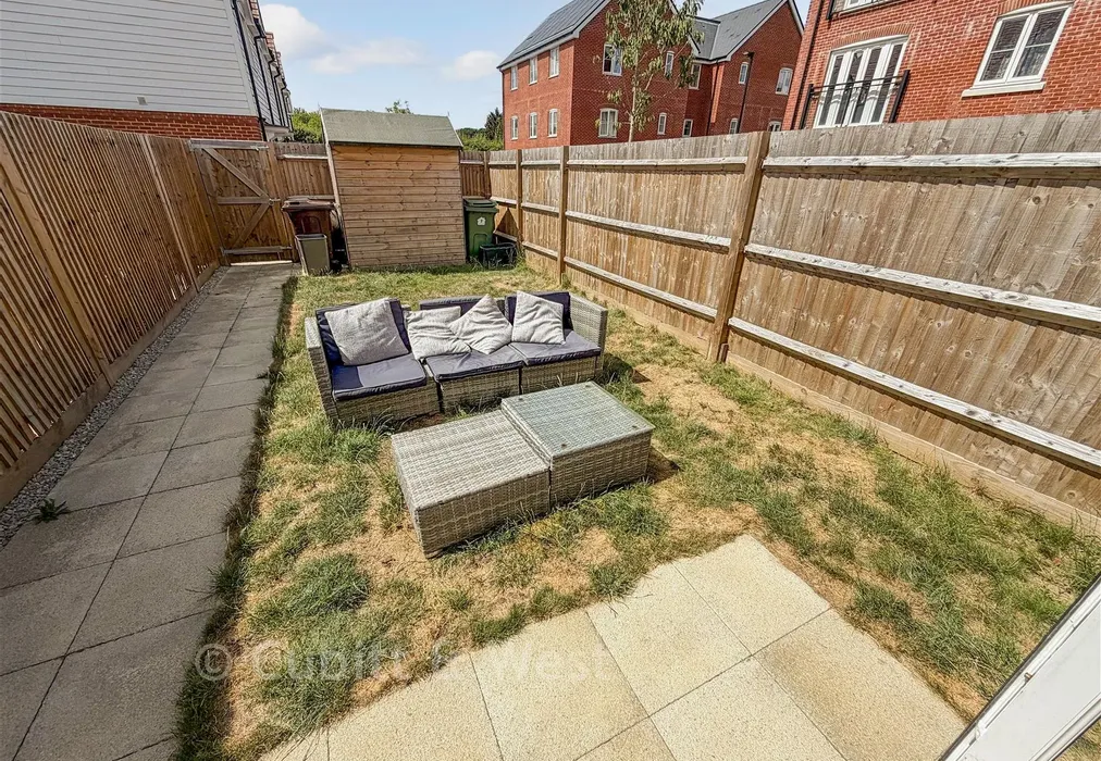 Rear Garden - Bramble Drive, Paddock Wood, Kent - Wards of Kent