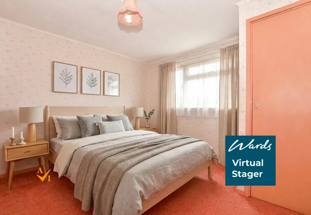 Bedroom 1 (Nordic style) - Tutsham Way, Paddock Wood, Kent - Wards of Kent
