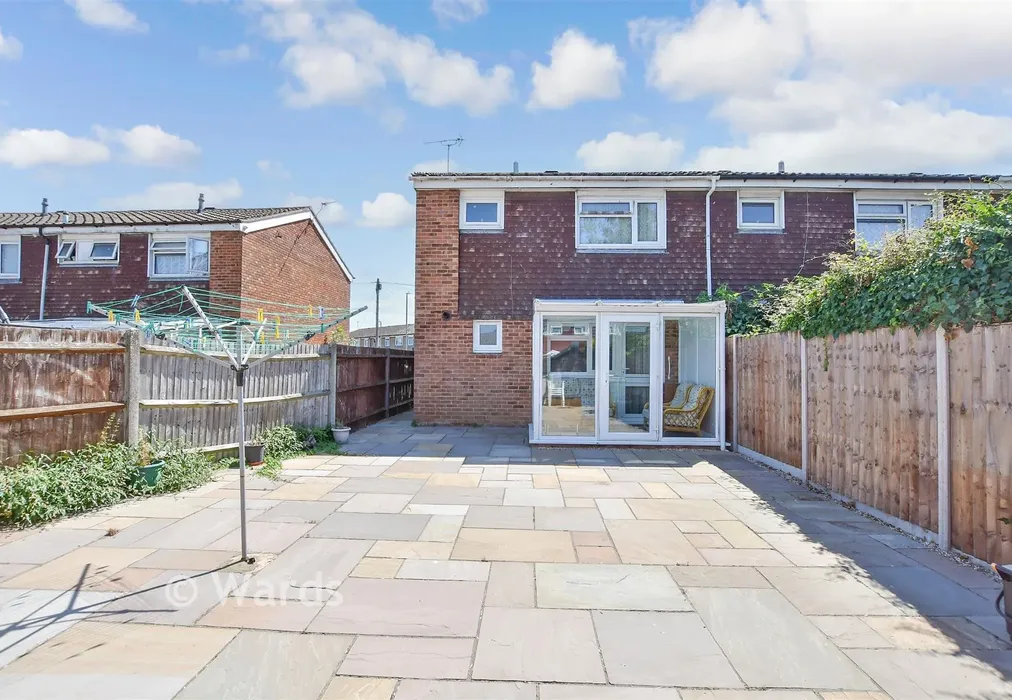 Rear Elevation - Tutsham Way, Paddock Wood, Kent - Wards of Kent