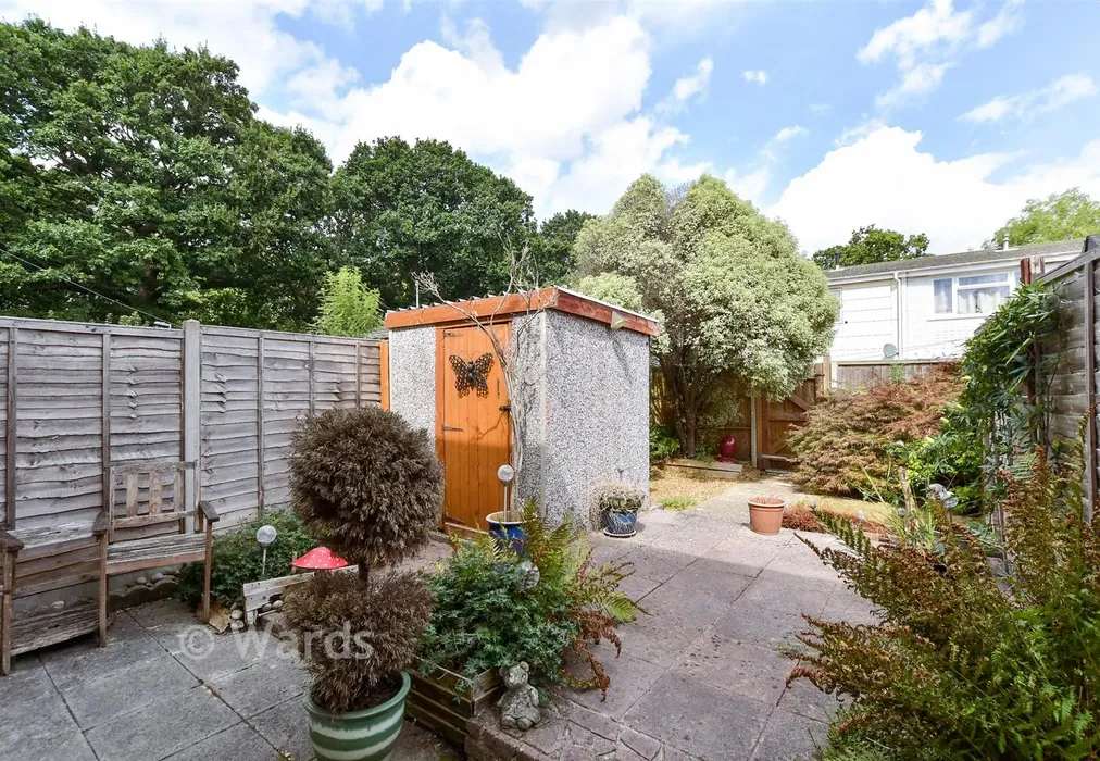 Rear Garden - Beaufort Walk, Maidstone, Kent - Wards of Kent