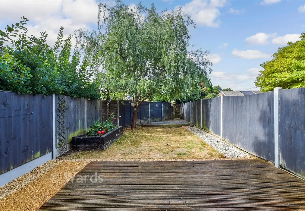 Rear Garden - Bargrove Road, Vinters Park, Maidstone, Kent - Wards of Kent
