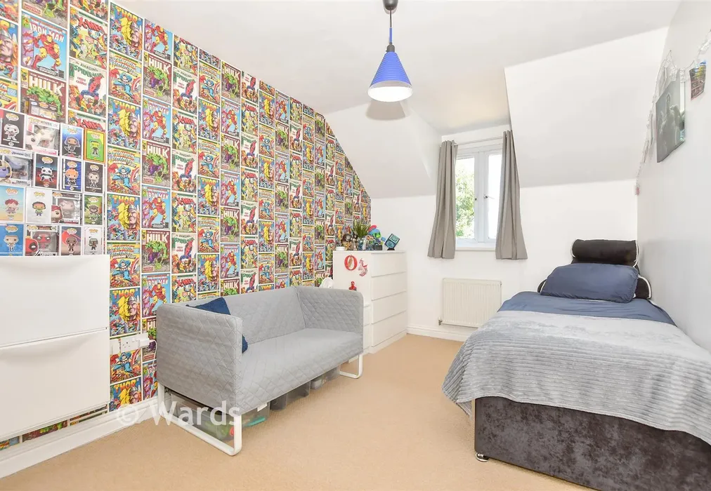 Bedroom 3 - Cranborne Avenue, Maidstone, Kent - Wards of Kent