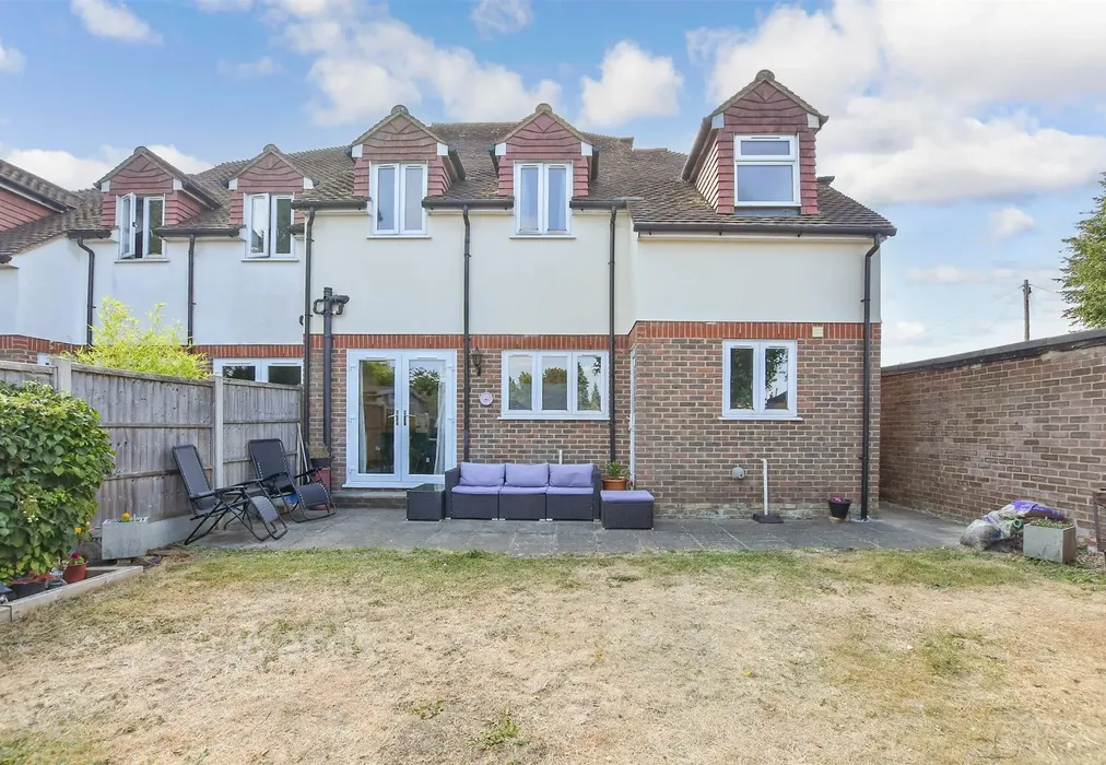 Rear Elevation - Cranborne Avenue, Maidstone, Kent - Wards of Kent