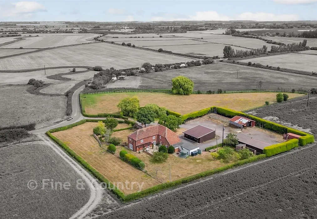 Aerial View - Grove, Grove, Kent - Wards of Kent