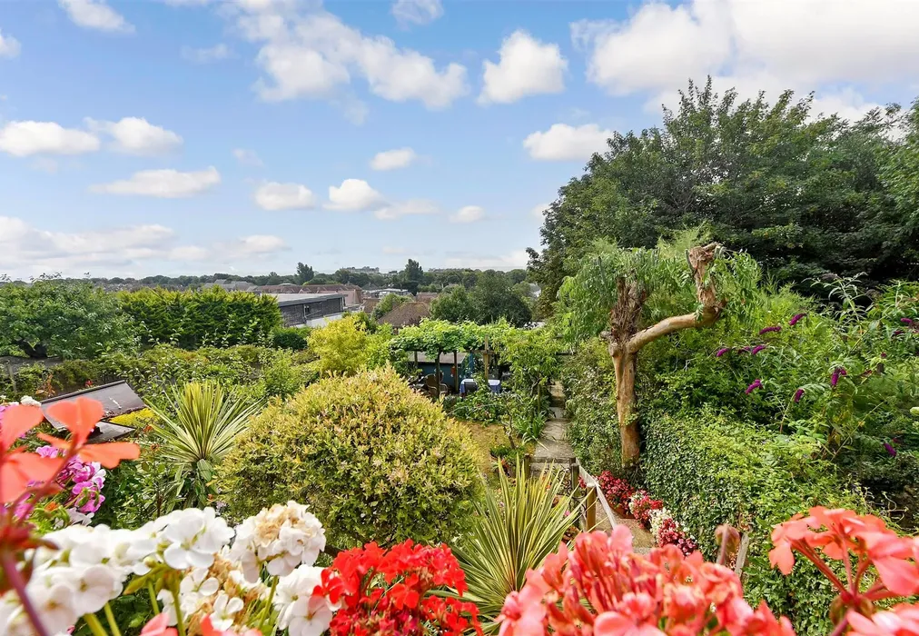 Rear Garden - North Road, Hythe, Kent - Wards of Kent