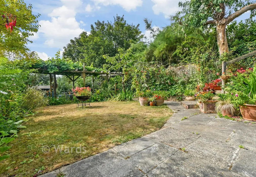 Rear Garden - North Road, Hythe, Kent - Wards of Kent