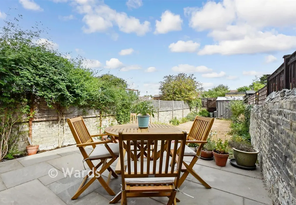 Rear Garden - St. Benet's Road, Westgate-On-Sea, Kent - Wards of Kent