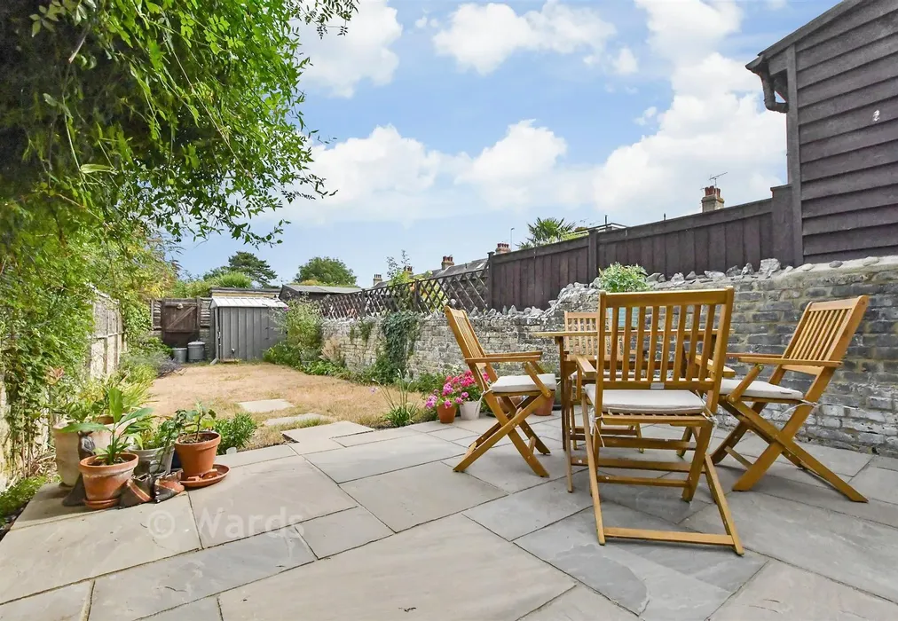 Rear Garden - St. Benet's Road, Westgate-On-Sea, Kent - Wards of Kent